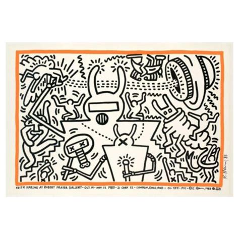 Keith Haring Original Art Posters for sale 